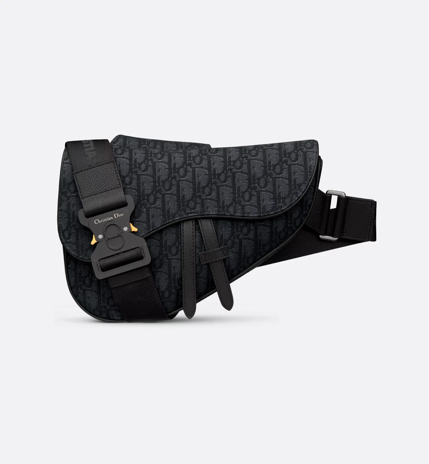 Sac Saddle Oblique Noir