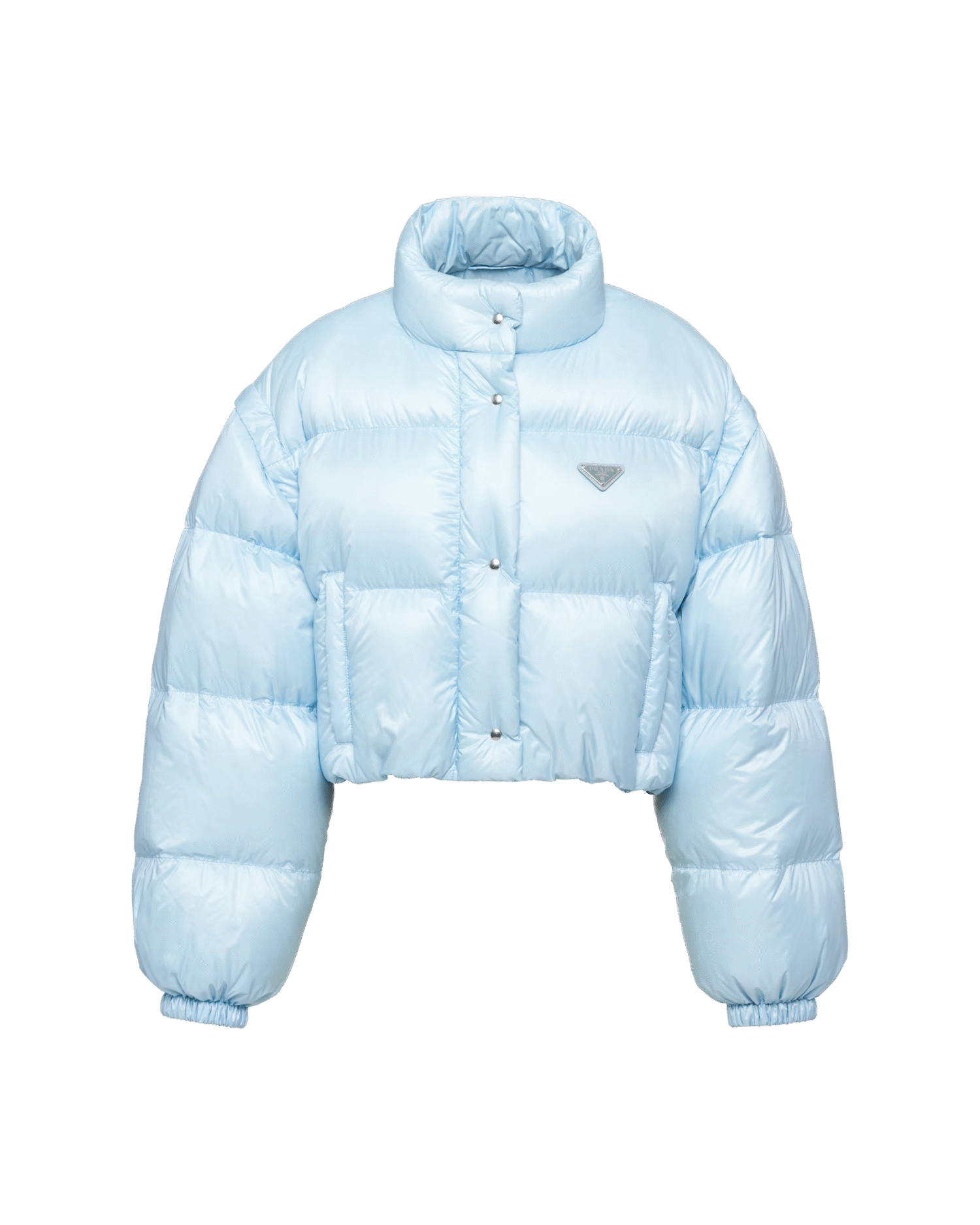 Doudoune courte convertible en Re-Nylon