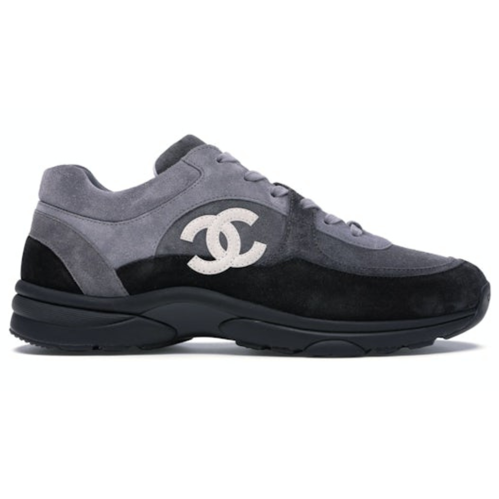 Chanel Baskets basses CC Gris